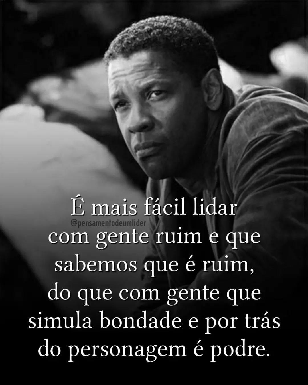 É mais fácil lidar com gente ruim e que sabemos que é ruim… – José ...